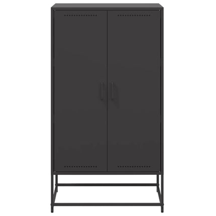 skab 68,5x38,5x123,5 cm stål sort