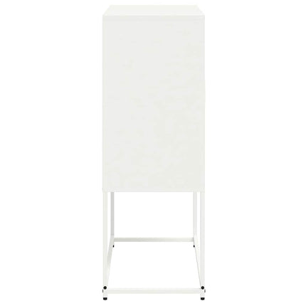 skab 68,5x38,5x107 cm stål hvid