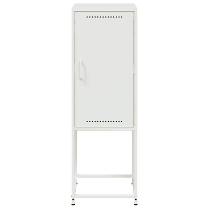 højskab 36x39x107 cm stål hvid