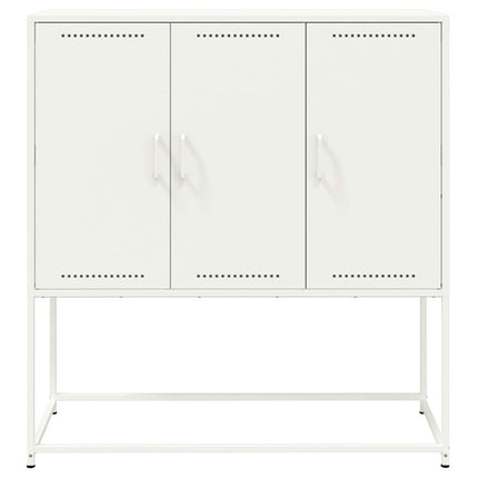 skab 100,5x39x107 cm stål hvid