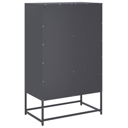 skab 68x39x111,5 cm stål antracitgrå