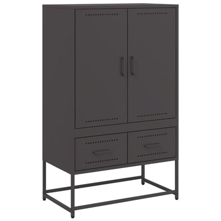 skab 68x39x111,5 cm stål sort