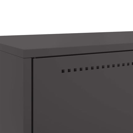 skab 68x39x111,5 cm stål sort
