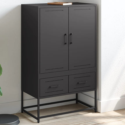 skab 68x39x111,5 cm stål sort