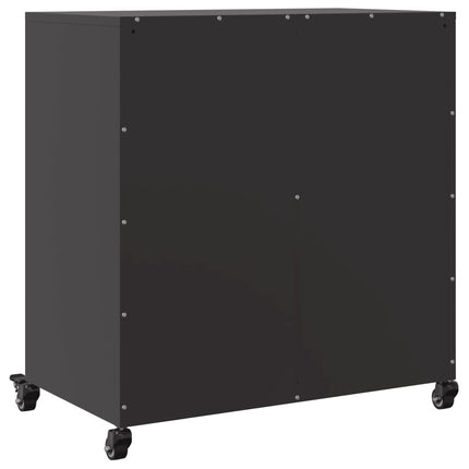 skab 68x39x72 cm stål sort