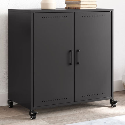 skab 68x39x72 cm stål sort
