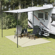 telttæppe 3,5x2,5 m cremefarvet