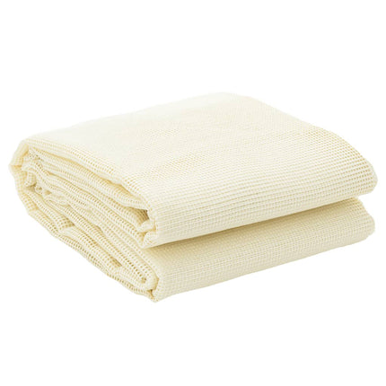 telttæppe 4x3 m cremefarvet