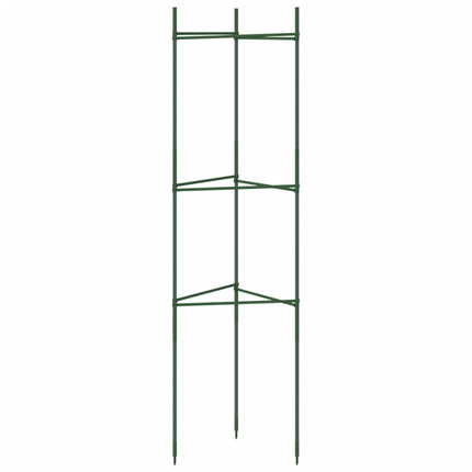 espalierer til tomater 8 stk. 116 cm stål og PP