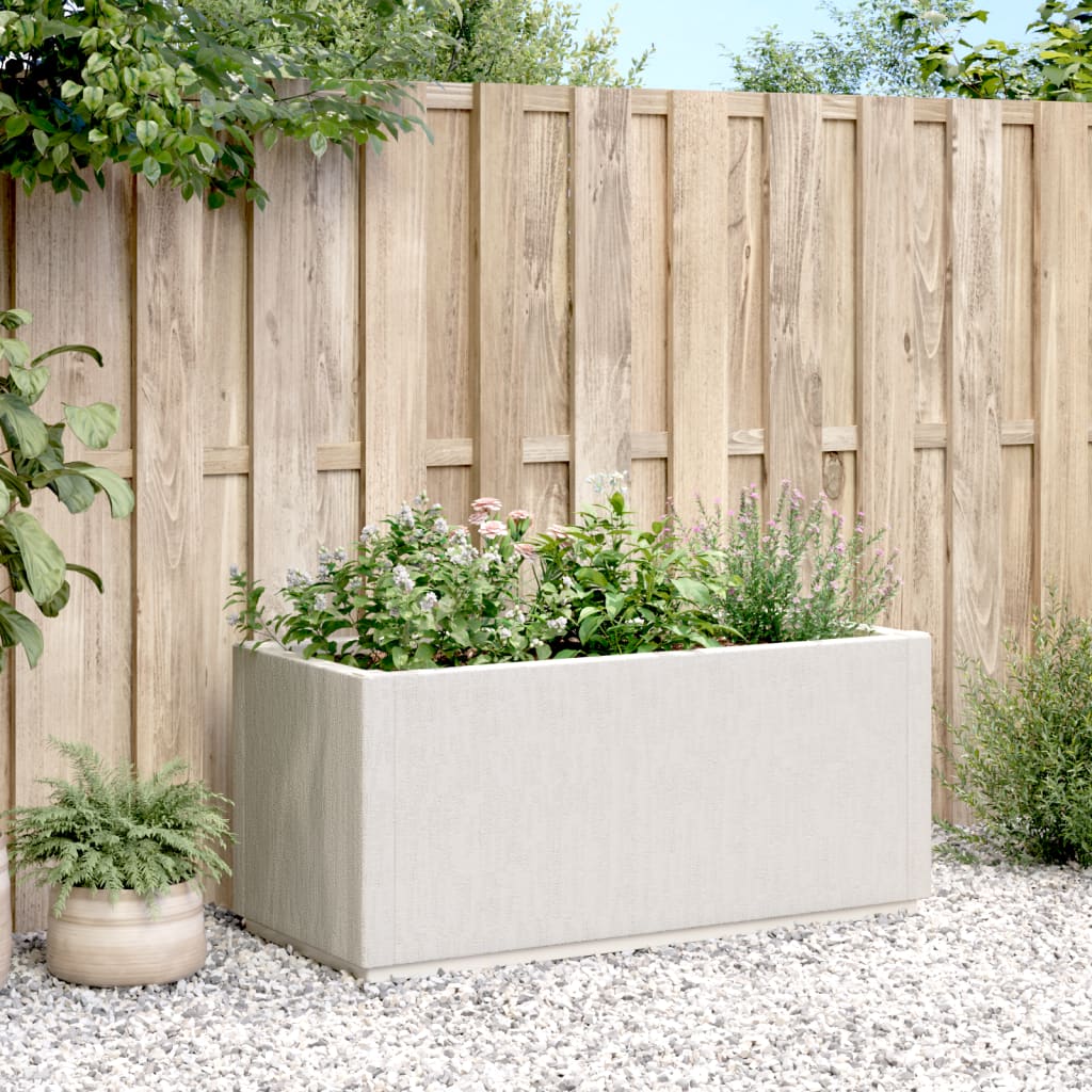 plantekasse 80x36x35 cm PP hvid