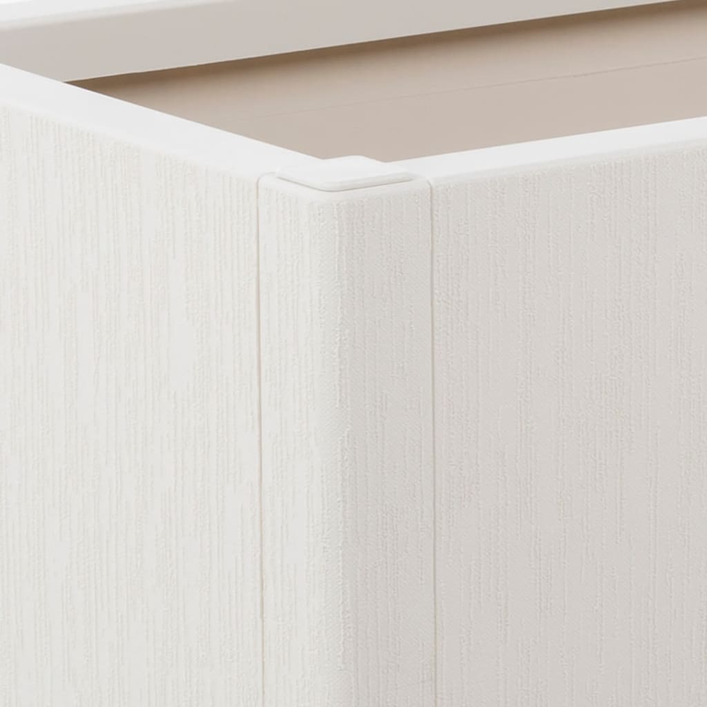 plantekasse 80x36x35 cm PP hvid