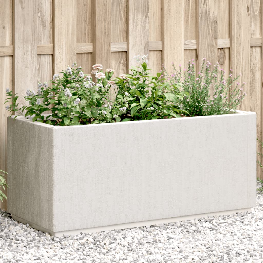 plantekasse 80x36x35 cm PP hvid