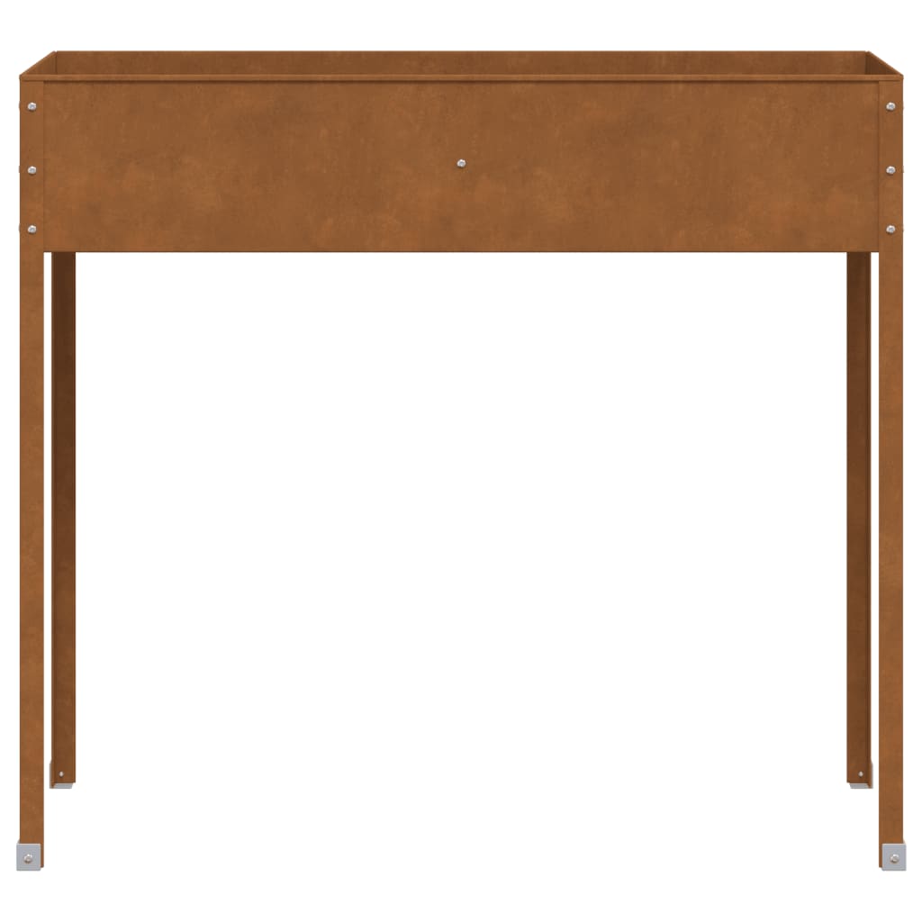 plantekasse 100,5x40,5x90 cm cortenstål