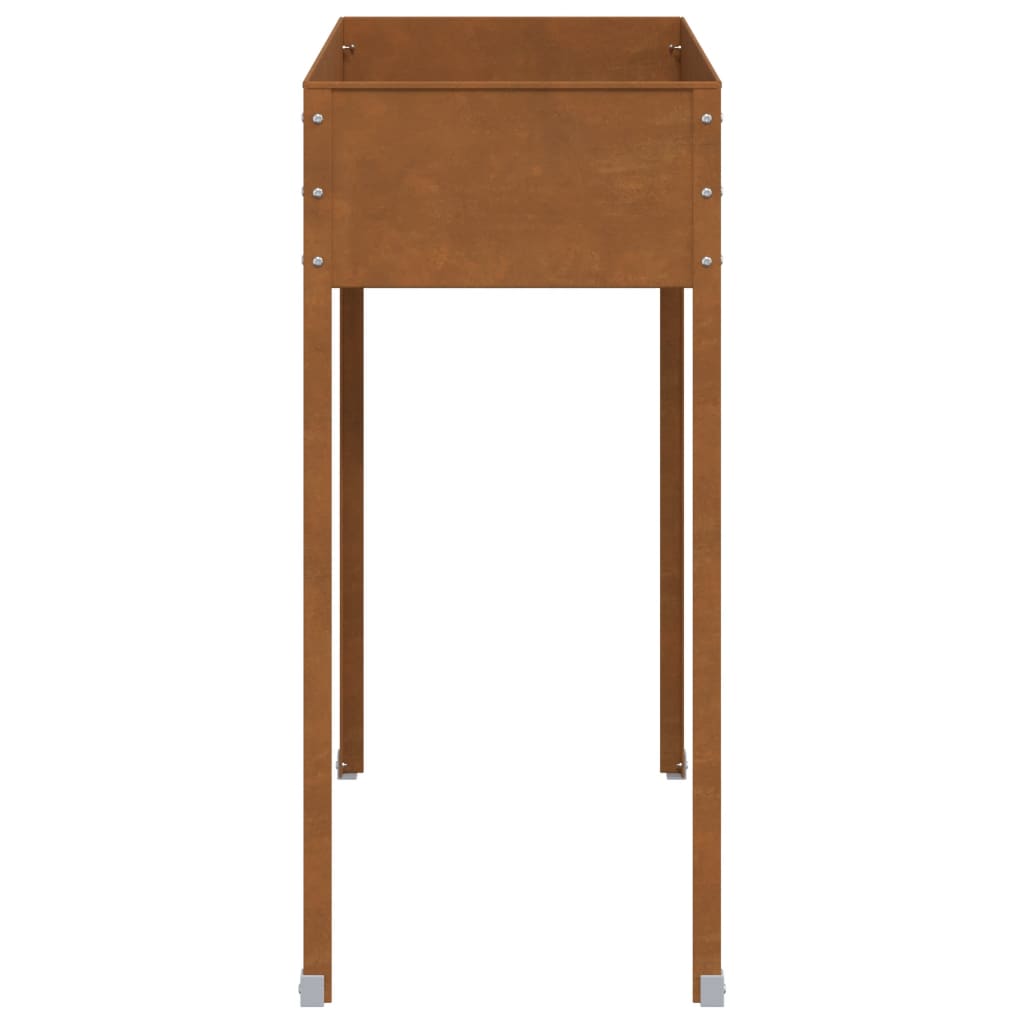 plantekasse 100,5x40,5x90 cm cortenstål