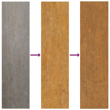plantekasse 100,5x40,5x90 cm cortenstål