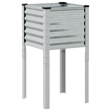haveplantekasse 45x45x88 cm galvaniseret stål