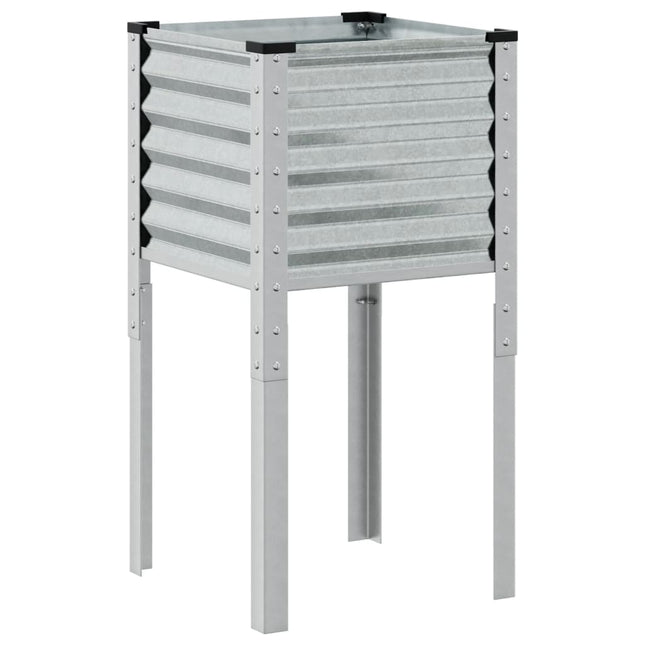haveplantekasse 45x45x88 cm galvaniseret stål