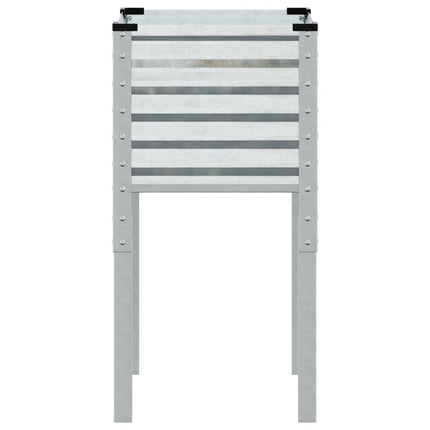 haveplantekasse 45x45x88 cm galvaniseret stål