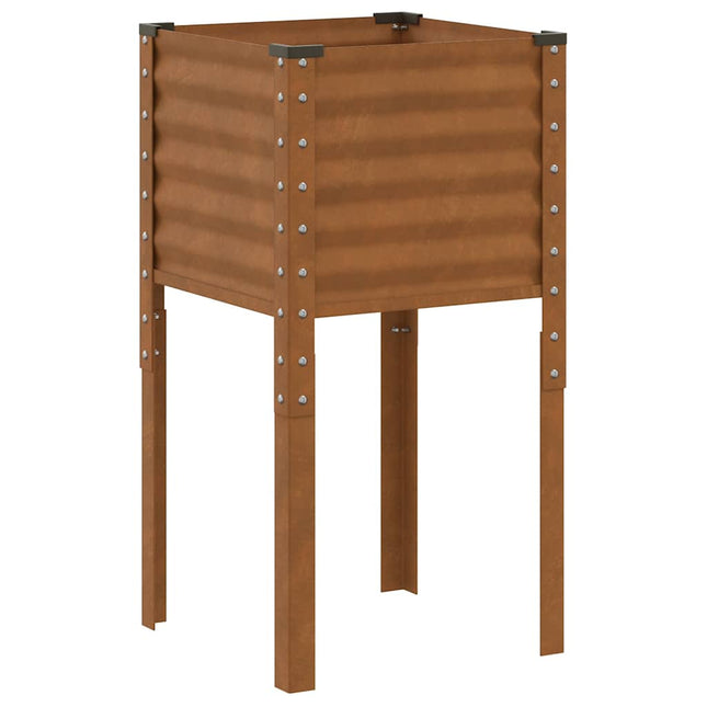 haveplantekasse 45x45x88 cm vejrbestandigt stål
