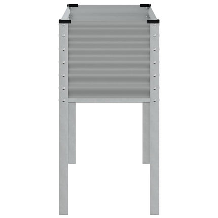 plantekasse 100x45x90 cm stål grå