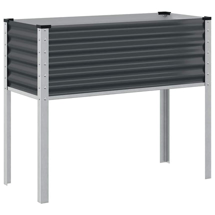 havekrukke antracit 100x45x90 cm stål