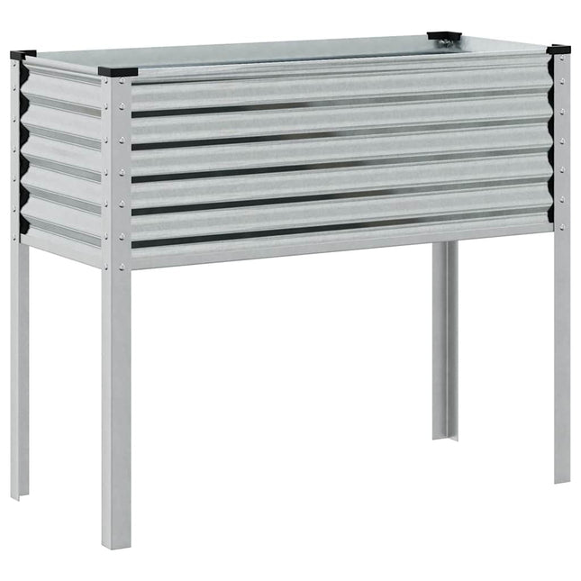 haveplantekasse 100x45x90 cm galvaniseret stål