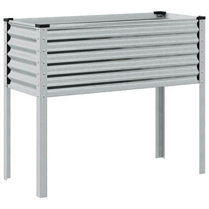 haveplantekasse 100x45x90 cm galvaniseret stål