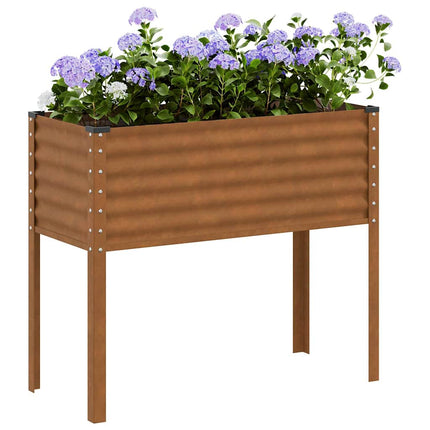 Have Blomsterkrukke Rusten 100 x 41 x 90 cm Galvaniseret stål