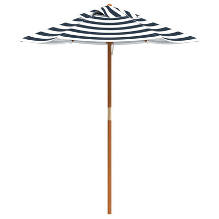 parasol med træstang Ø120x140 cm ti børn