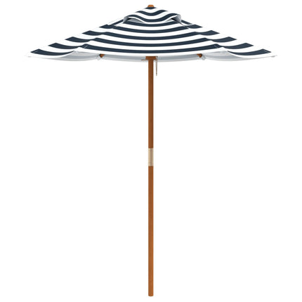 parasol med træstang Ø120x140 cm ti børn