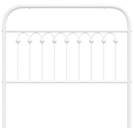 udskiftningsgavl 100 cm metal hvid