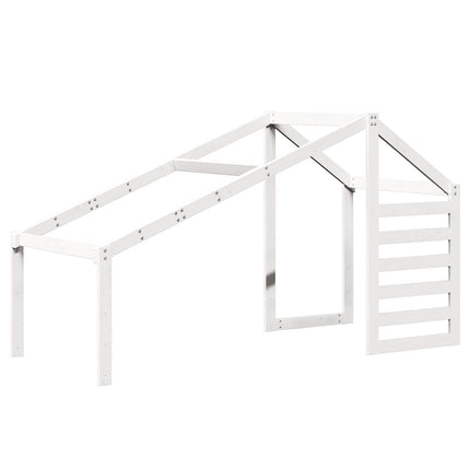 stel til husseng 198x87x113 cm massivt fyrretræ hvid
