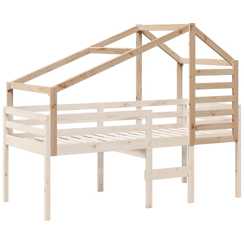 stel til husseng 198x97x113 cm massivt fyrretræ