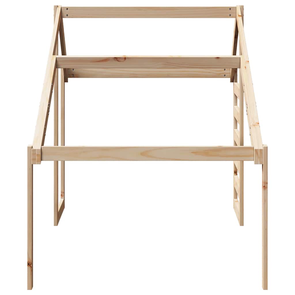 stel til husseng 198x97x113 cm massivt fyrretræ