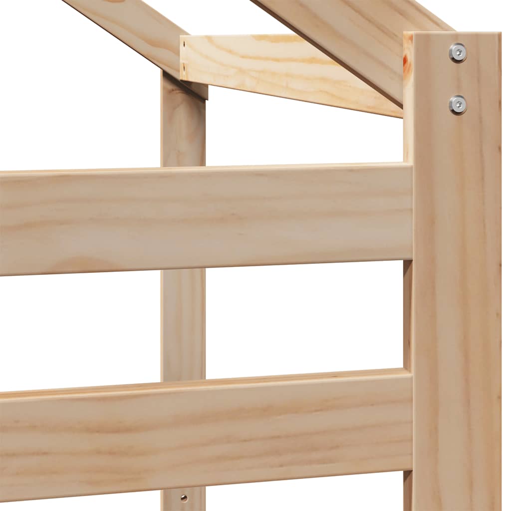 stel til husseng 198x97x113 cm massivt fyrretræ