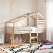 stel til husseng 198x97x113 cm massivt fyrretræ