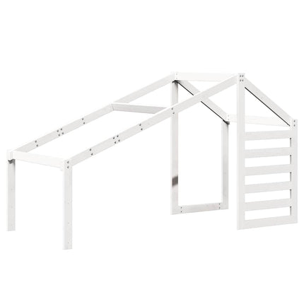 stel til husseng 198x97x113 cm massivt fyrretræ hvid