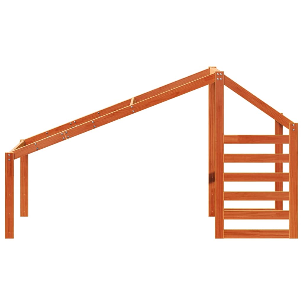 stel til husseng 188x97x113 cm massivt fyrretræ gyldenbrun