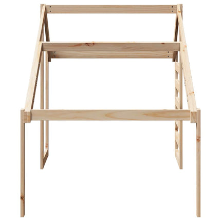 stel til husseng 188x82x113 cm massivt fyrretræ
