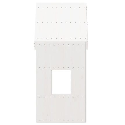 stel til husseng 60x89x134,5 cm massivt fyrretræ hvid
