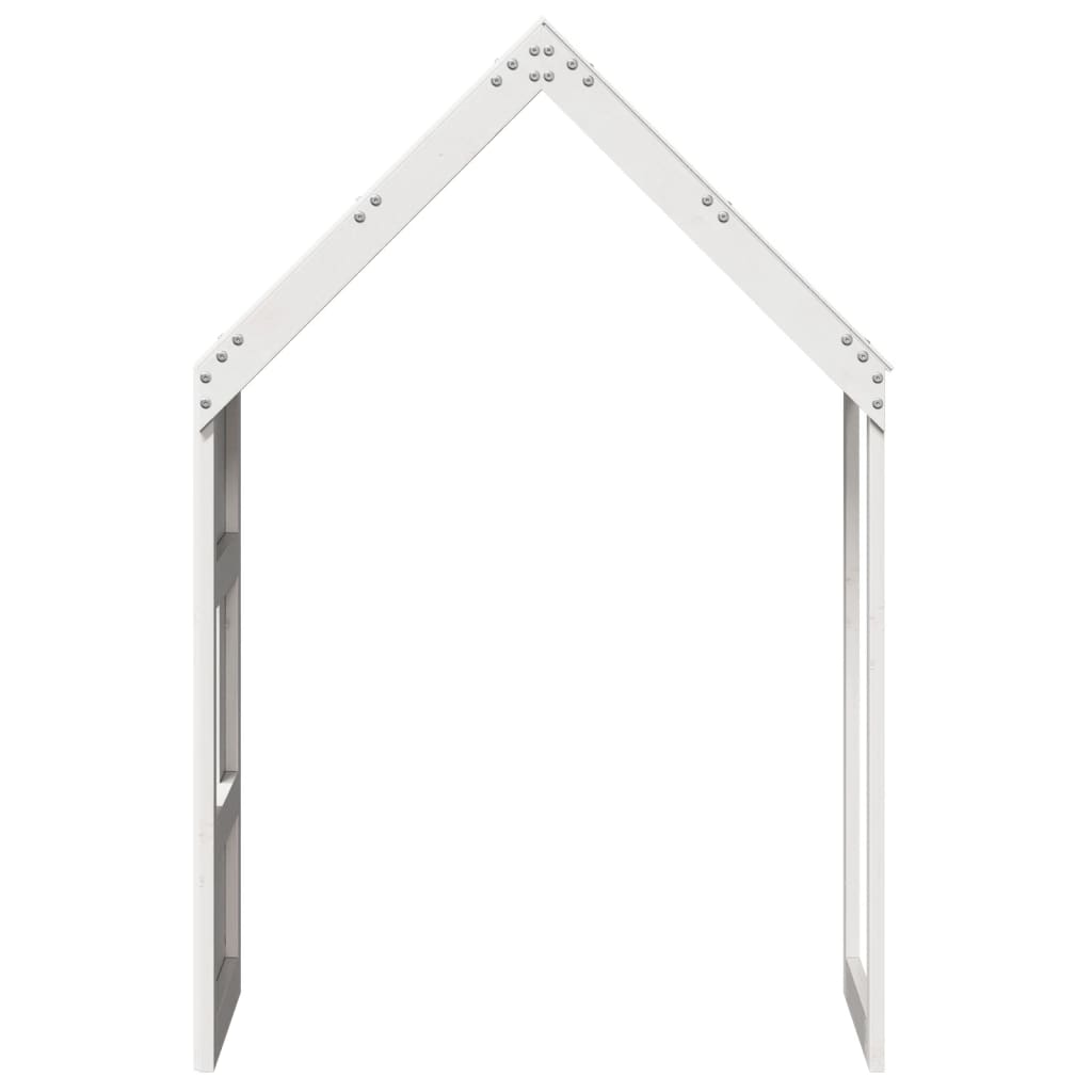 stel til husseng 60x99x139,5 cm massivt fyrretræ hvid