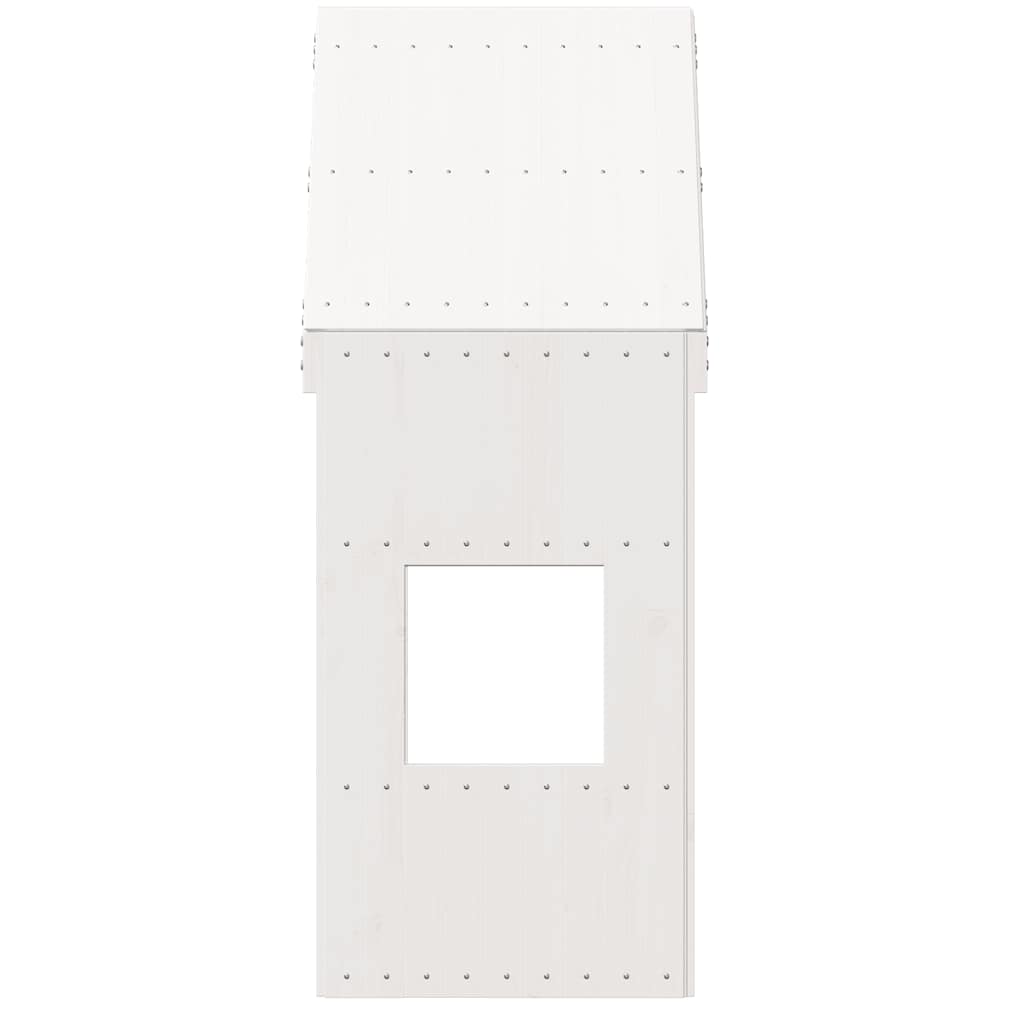 stel til husseng 55x99x139,5 cm massivt fyrretræ hvid