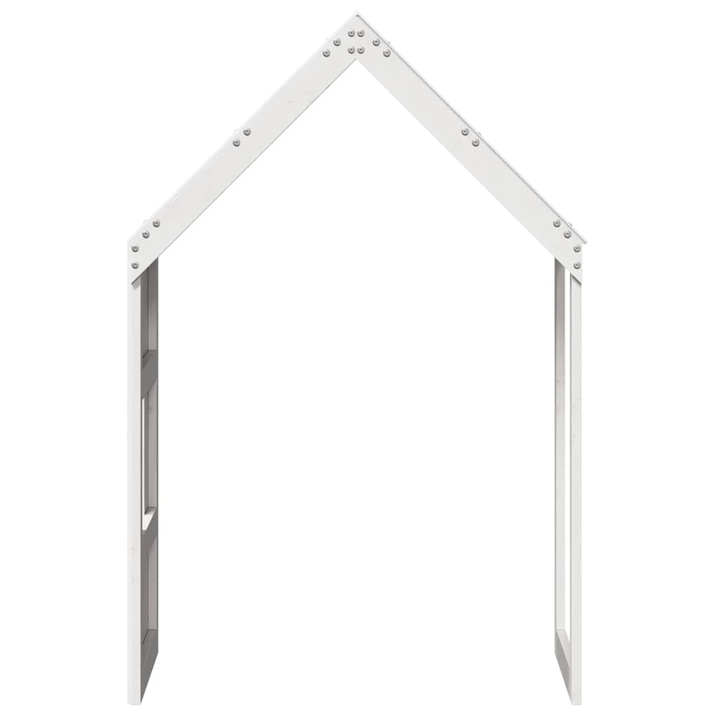 stel til husseng 55x99x139,5 cm massivt fyrretræ hvid