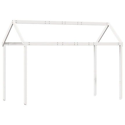 stel til husseng 217x85,5x154 cm massivt fyrretræ hvid