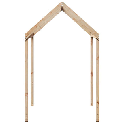 stel til husseng 207x95,5x159 cm massivt fyrretræ