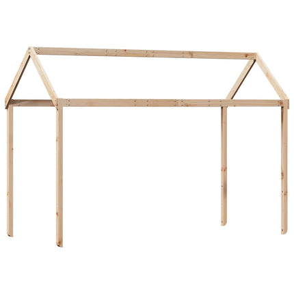 stel til husseng 207x80,5x151,5 cm massivt fyrretræ