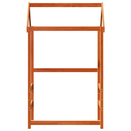 stel til husseng 118x70x176,5 cm massivt fyrretræ gyldenbrun