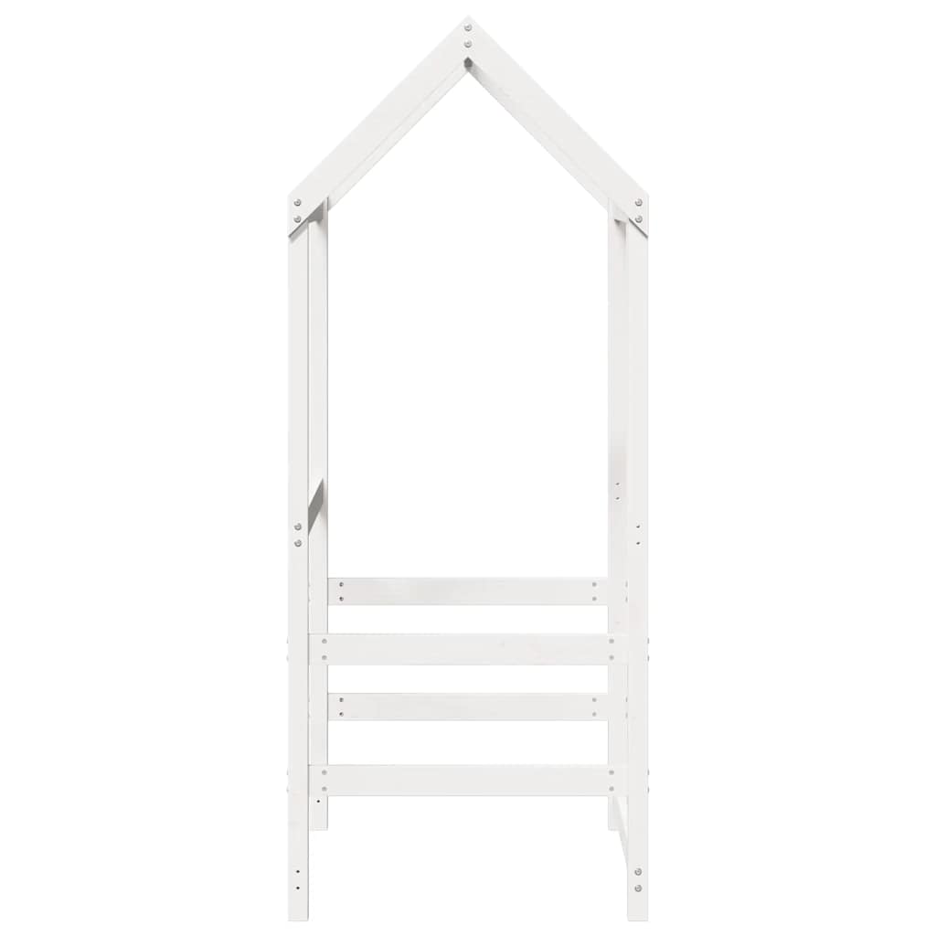 stel til husseng 98x70x176,5 cm massivt fyrretræ hvid