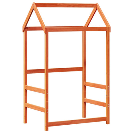 stel til husseng 98x70x176,5 cm massivt fyrretræ gyldenbrun