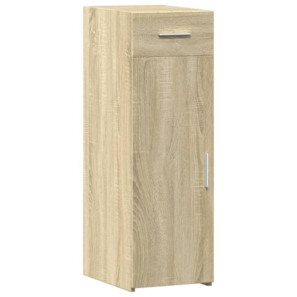 reol 30x42,5x93 cm konstrueret træ sonoma-eg